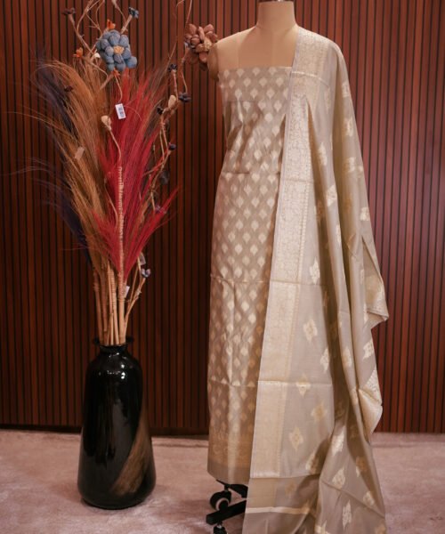 Banaras Mercerised Cotton Suit