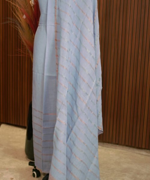 Alternative view of Pure Jayashree Silk Linen Salwar Suit