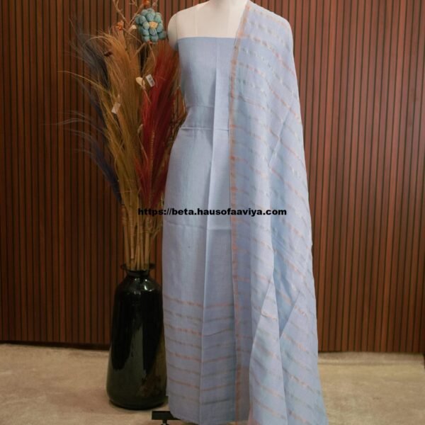 Pure Jayashree Silk Linen Salwar Suit