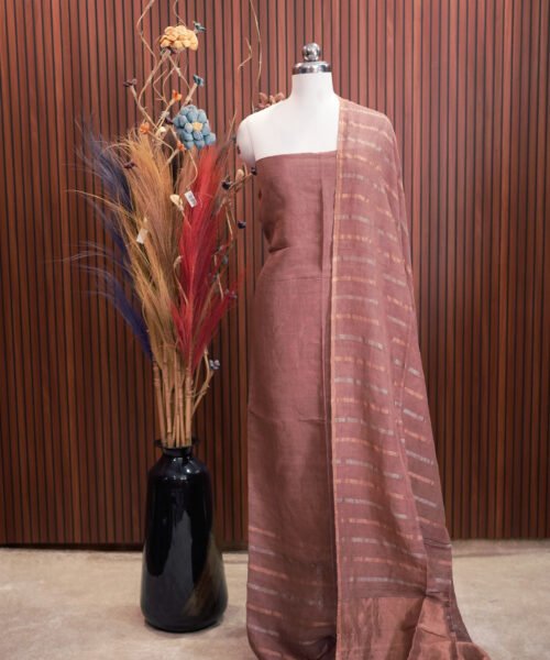 Pure Jayashree Silk Linen Salwar Suit