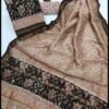 Maheshwari Silk Suit Set with Zari Border