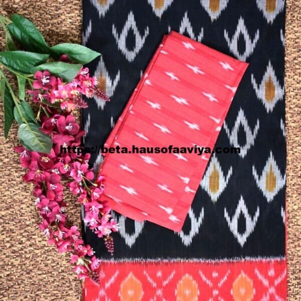 Ikkat Pochampally Mercerized Cotton Saree