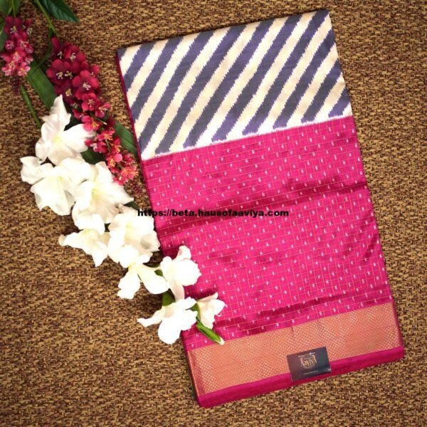 Ikkat Silk Saree