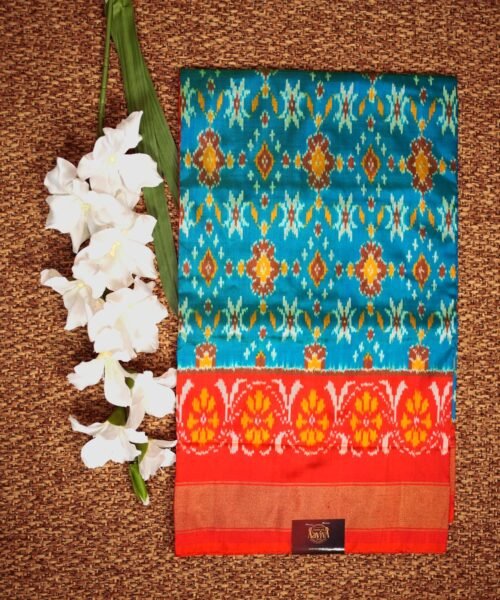 Ikat Silk Patola Saree