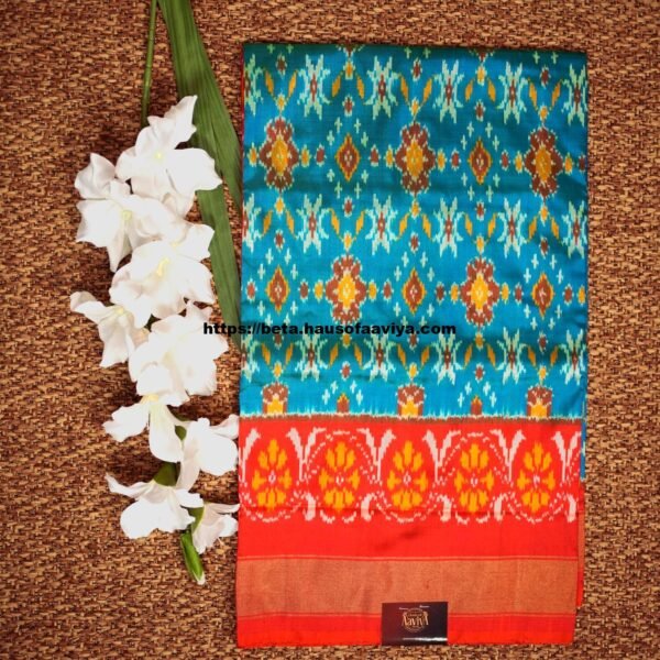 Ikat Silk Patola Saree