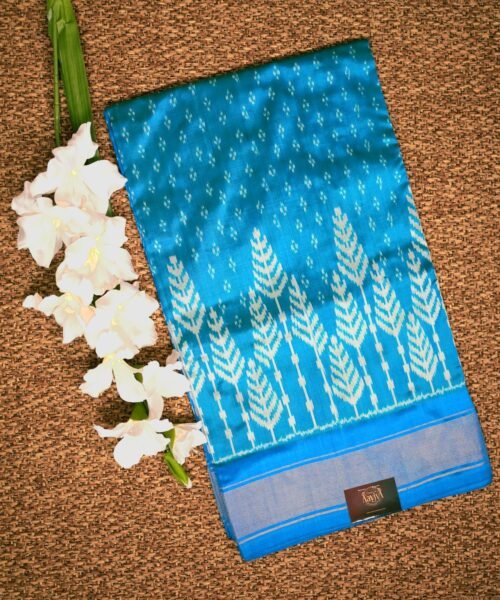 Ikat Pochampally Designer Patola Silk Saree