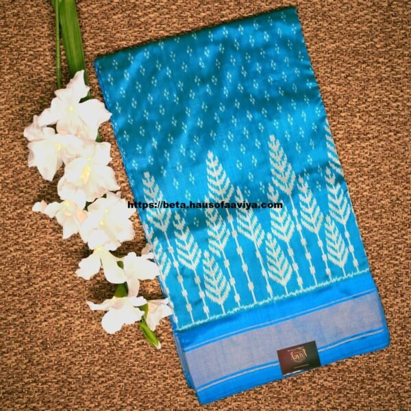 Ikat Pochampally Designer Patola Silk Saree